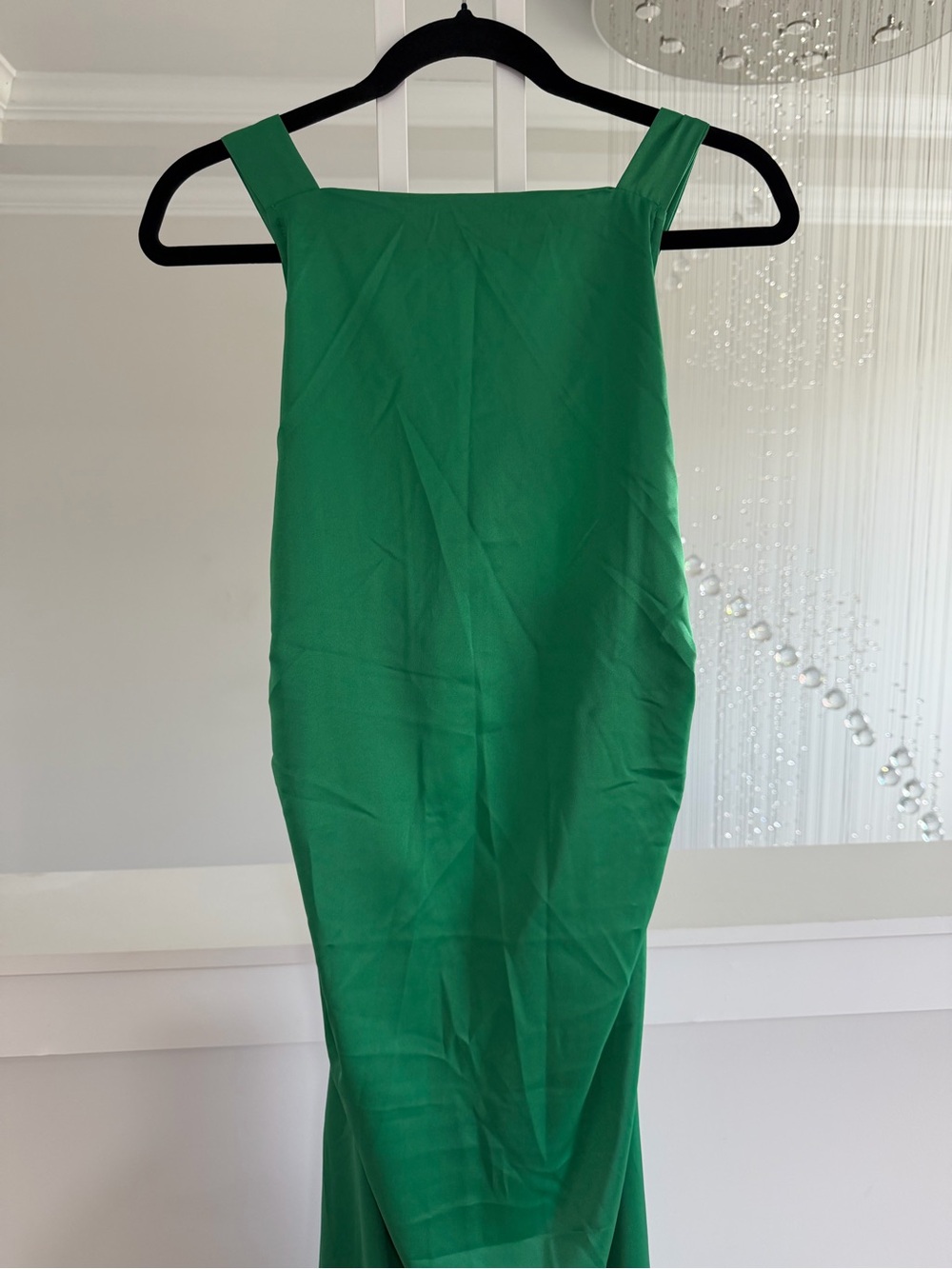 Commense Elegant Green Crossback Dress - Picture 4 of 6